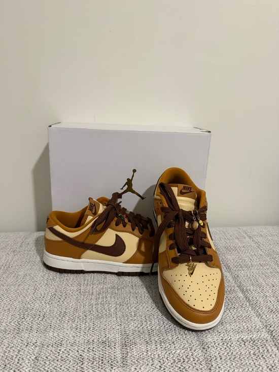 Nike Shoes - Nike Women’s Low-Top Sneakers in Tan and Brown